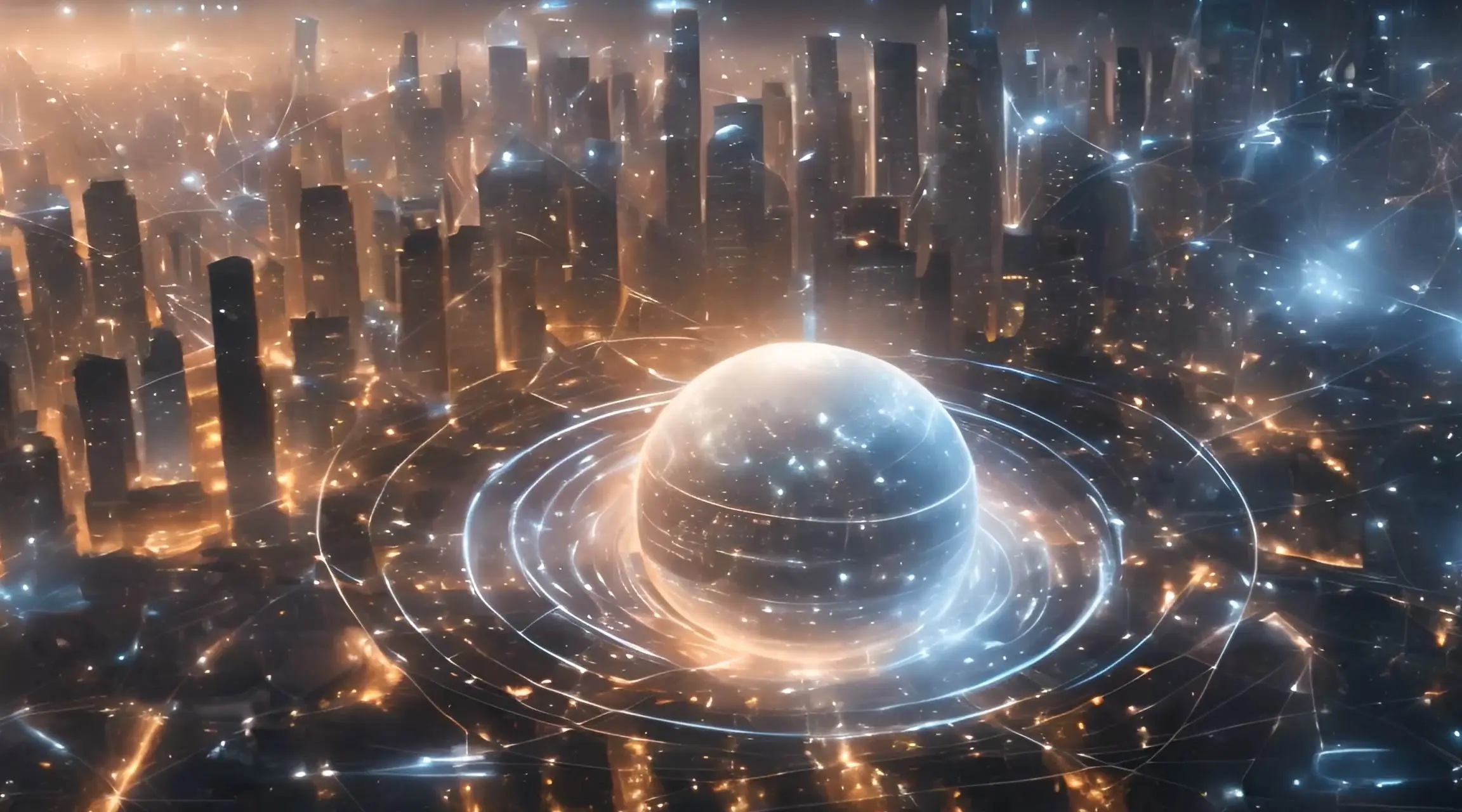 Urban Constellations Futuristic City Networks Video